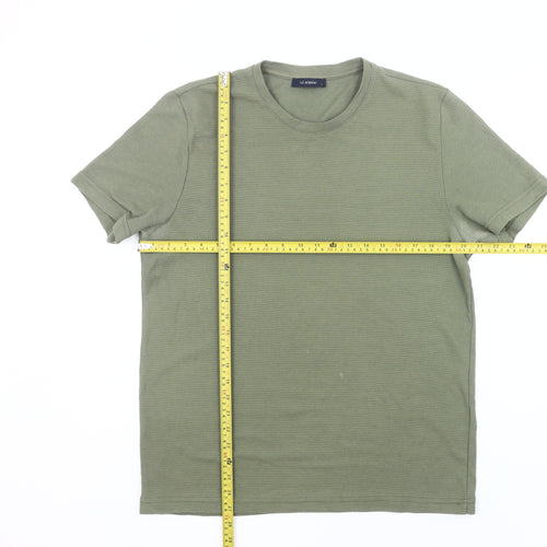 LC Waikiki Men's Green Crew Neck Short Sleeve T-Shirt Size L