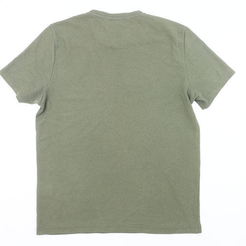 LC Waikiki Men's Green Crew Neck Short Sleeve T-Shirt Size L