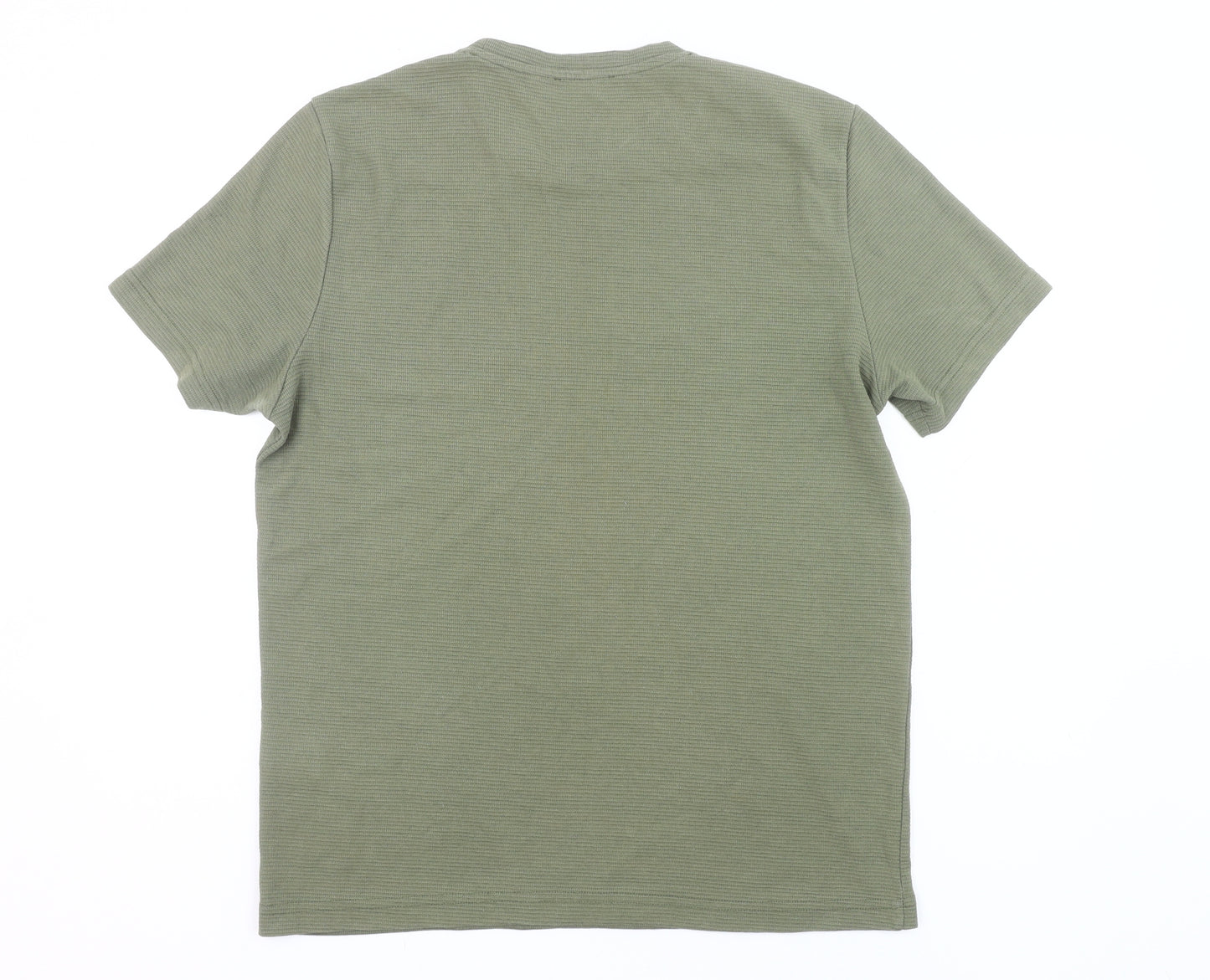 LC Waikiki Men's Green Crew Neck Short Sleeve T-Shirt Size L