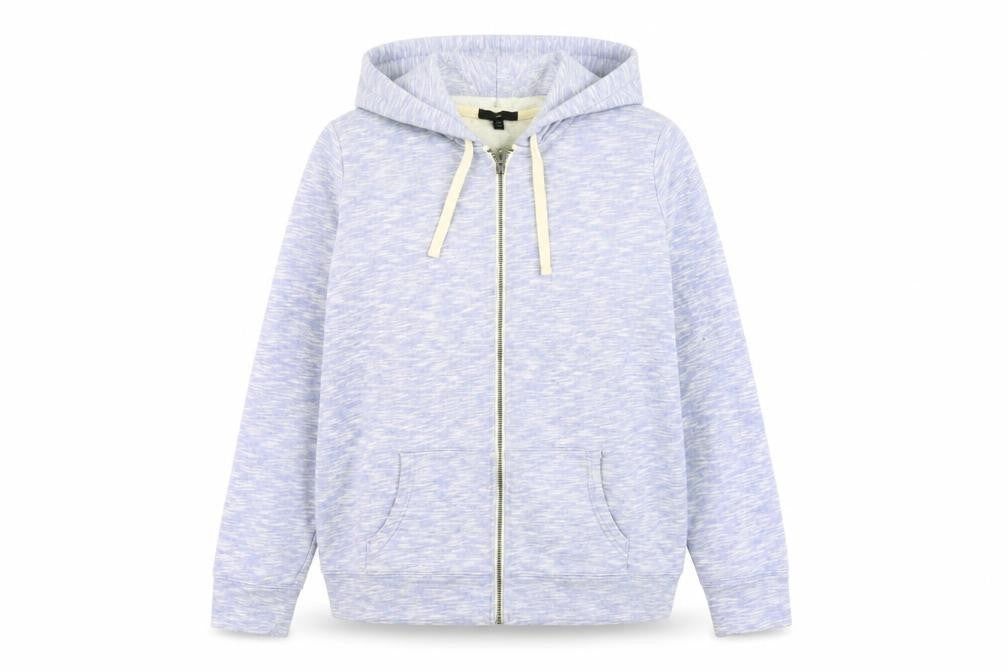 Gap Women’s Blue Full Zip Hoodie Size M Cotton Blend