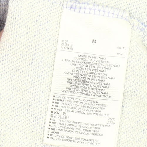 Gap Women’s Blue Full Zip Hoodie Size M Cotton Blend