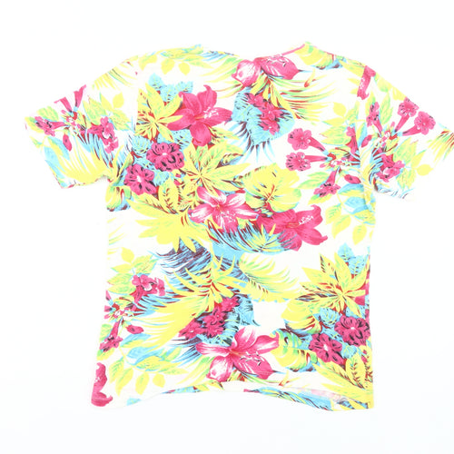 No Compromise Womens Multicoloured Floral T-Shirt Size 2XL