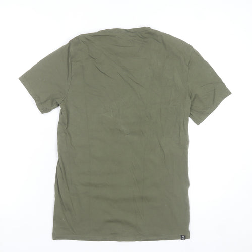 Decathlon Nyamba Men’s Green Slim Fit Graphic T-Shirt M