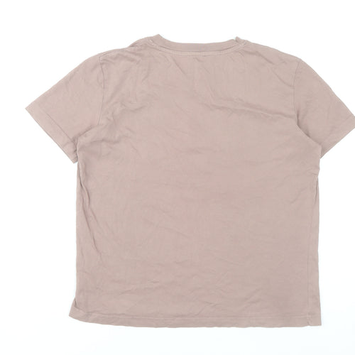 Everton Women Brown XS T-Shirt Short Sleeve Crew Neck Football Casual