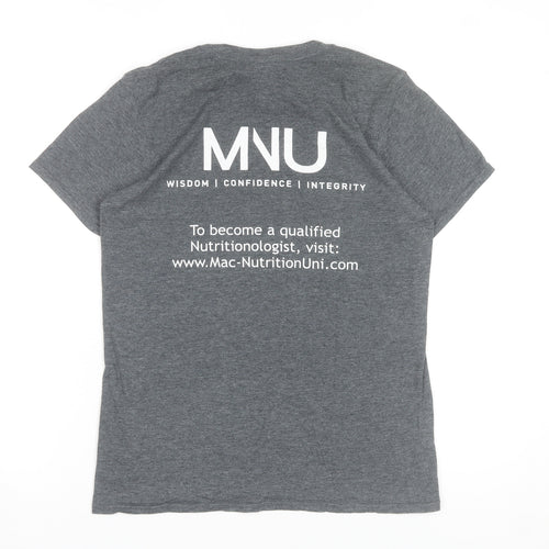 Gildan Women’s Grey Nutritionologist Funny Quote T-Shirt Size S