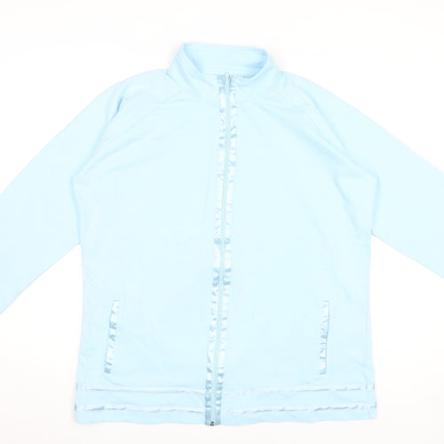 South Lodge Women’s Blue Full Zip Sweatshirt XL Cotton Blend