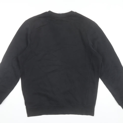 Nike Men's Black Small Pullover Sweatshirt Logo Graphic Print