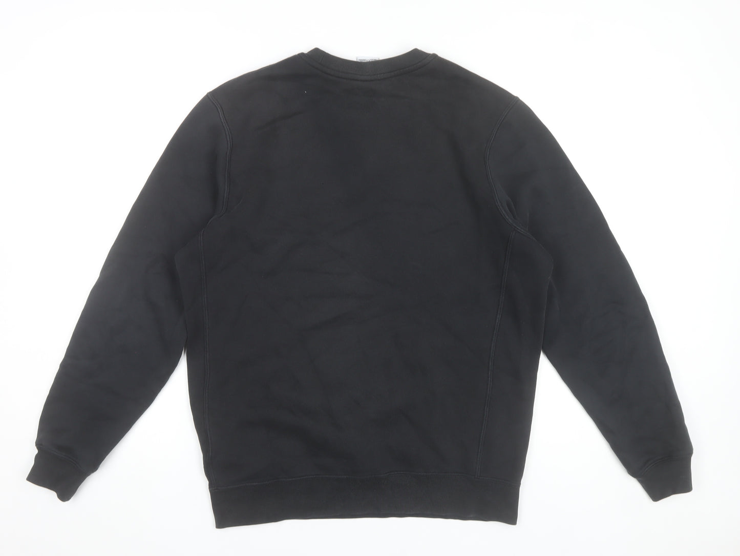 Nike Men's Black Small Pullover Sweatshirt Logo Graphic Print