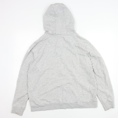 U.S. Polo Assn. Womens Grey Hoodie Jacket Size 16 Full Zip
