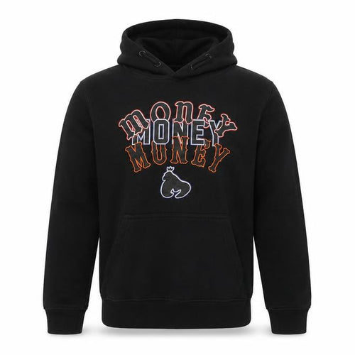 Money Boys Black Hoodie 12-13 Years Pullover Graphic Embroidered Logo