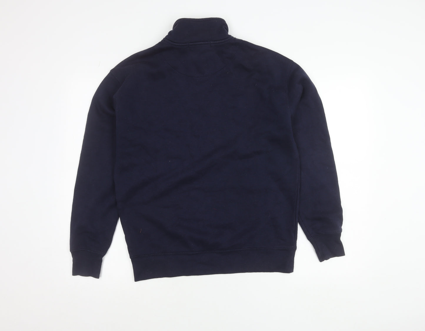 Primark Women’s Navy XS Sweatshirt 1/4 Zip New York Graphic