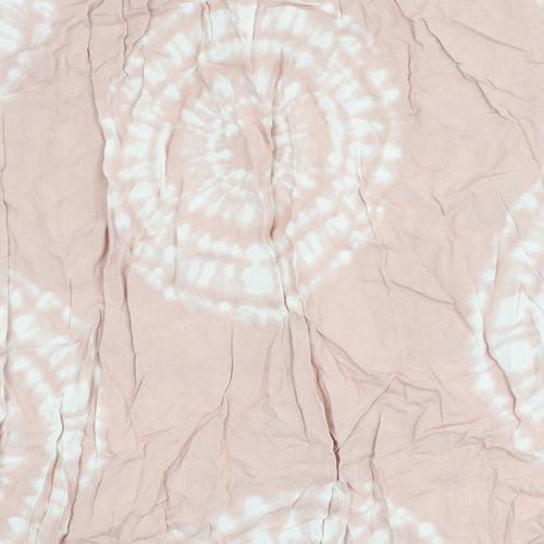 Forever 21 Womens Pink Tie Dye Slip Dress Size M Sleeveless Boho Summer