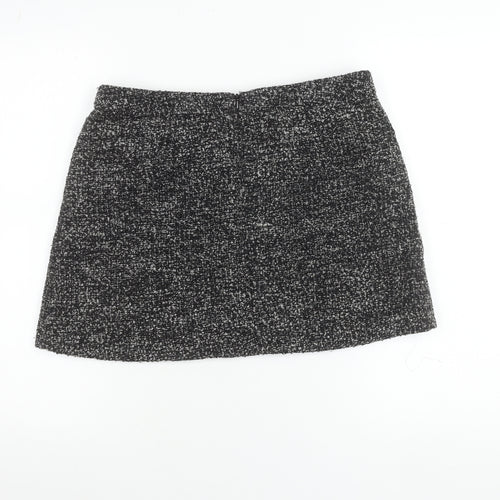Gok Wan for Tu Women’s Black Tweed Skirt Size 12S Straight Pencil