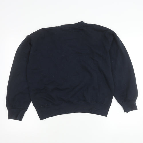 New York Popular Womens Black Small Pullover Sweatshirt Atlanta Logo