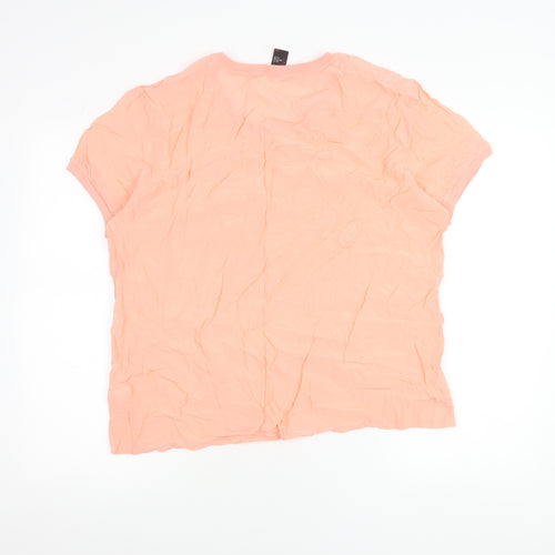 Gok for TU Womens Pink Size 16 Crew Neck Short Sleeve T-Shirt