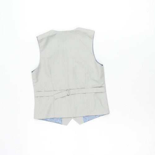 Paisley London Boys Beige Waistcoat 4 Years Formal Wedding Suit Vest