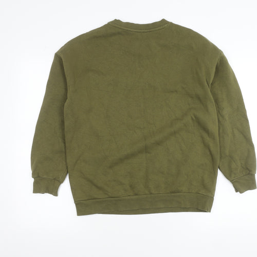George Women’s Green Pullover Sweatshirt Size 8 Cotton Blend