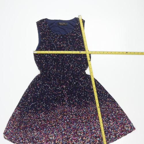 G. Lungta London Women's Multicoloured Fit & Flare Dress M/L
