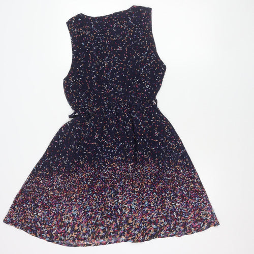 G. Lungta London Women's Multicoloured Fit & Flare Dress M/L