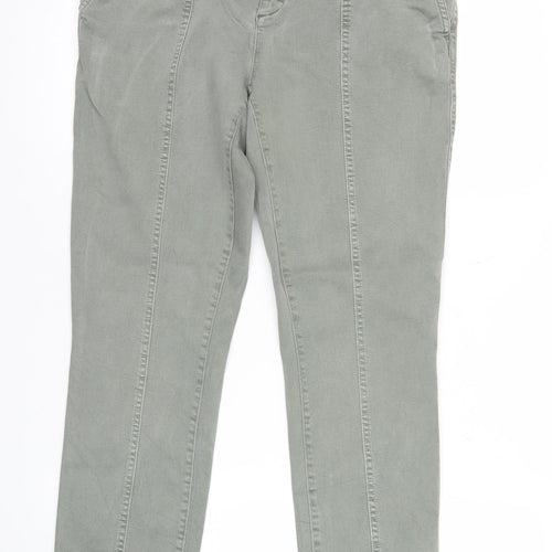 GAP Womens Green High Rise Skinny Jeans Size 4 Slim Fit