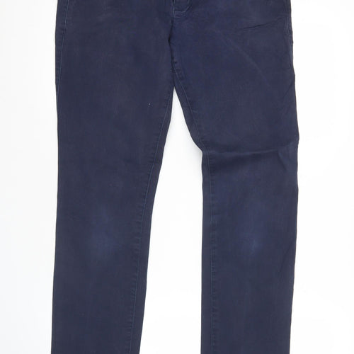 GAP Mens Blue Chino Skinny Trousers 30W x 32L Cotton Elastane