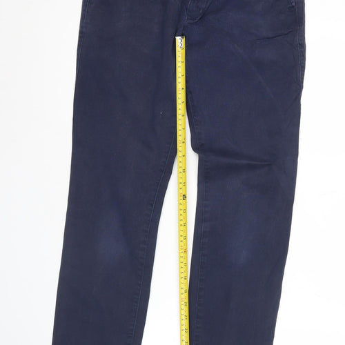 GAP Mens Blue Chino Skinny Trousers 30W x 32L Cotton Elastane
