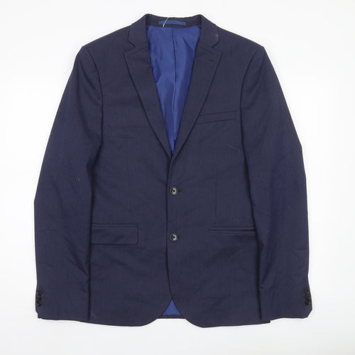 Marks and Spencer Men’s Blue 38L Suit Jacket Regular Fit