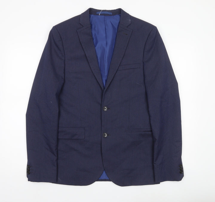 Marks and Spencer Men’s Blue 38L Suit Jacket Regular Fit