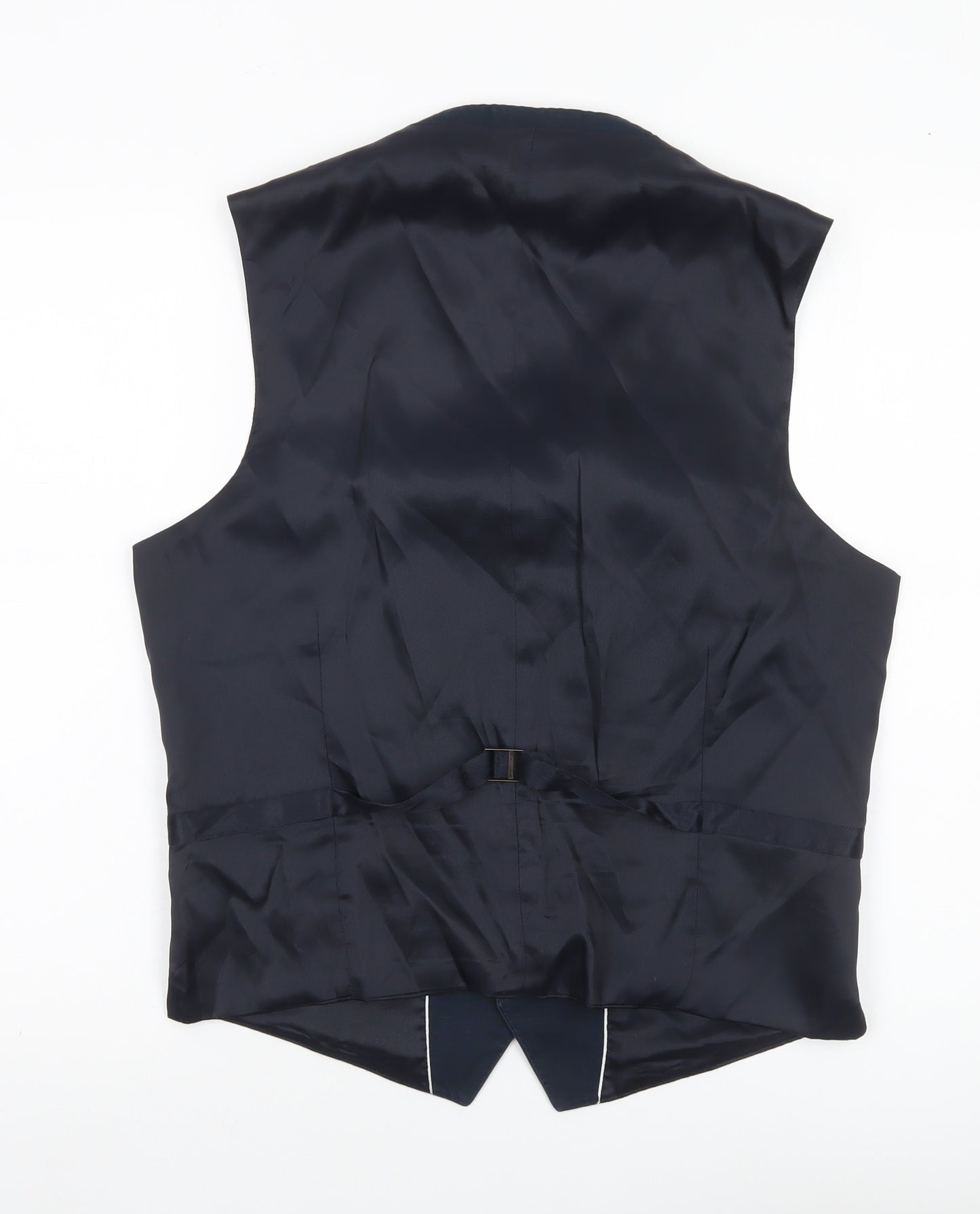 French Connection Men's Blue 38 Waistcoat Regular Fit Formal
