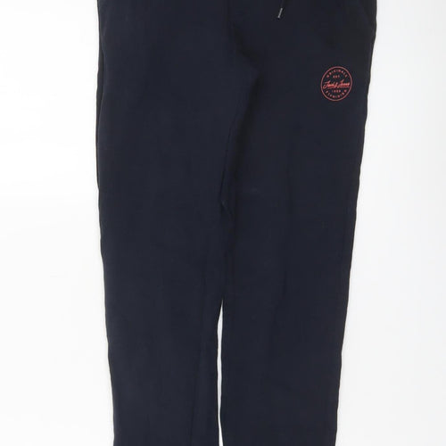 Jack & Jones Unisex Kids Blue Jogger Sweatpants 12 Years Cotton