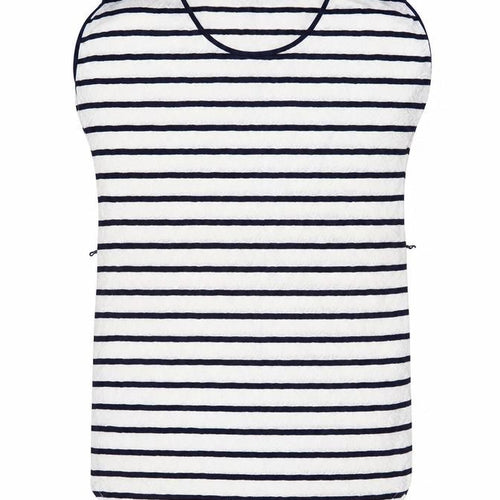 Debenhams Women’s Blue White Striped Scoop Neck Jersey T-Shirt Size 10