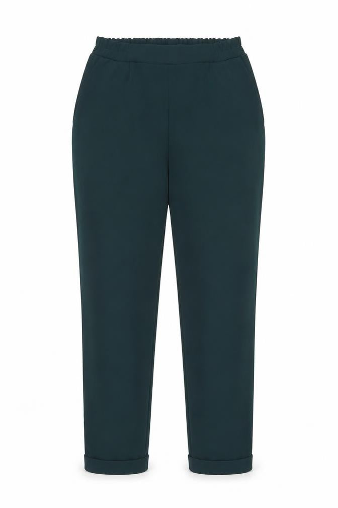 Primark Women’s Green Jogger Trousers Size 6 Elastic Waist Sports Stripe