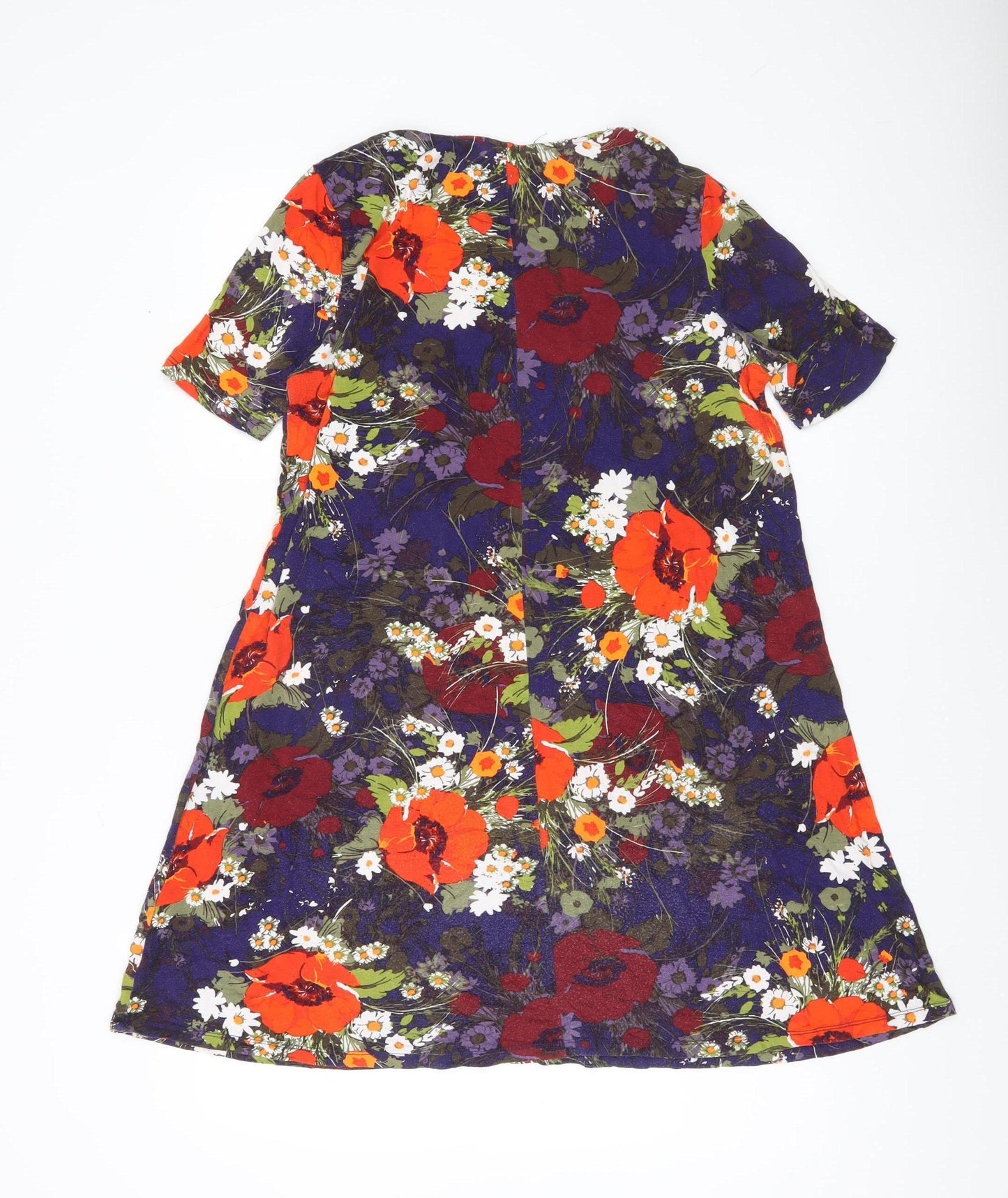 Tu Women’s Multicoloured Floral Shift Dress Size 14