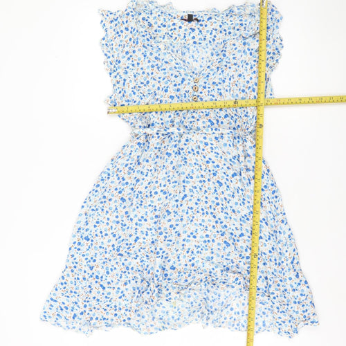 Mandi Women’s Multicoloured Floral A-Line Dress Size 16