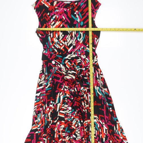 Marks and Spencer Women’s Multicoloured Size 12 Fit & Flare Dress