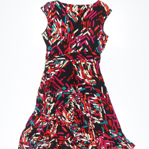 Marks and Spencer Women’s Multicoloured Size 12 Fit & Flare Dress