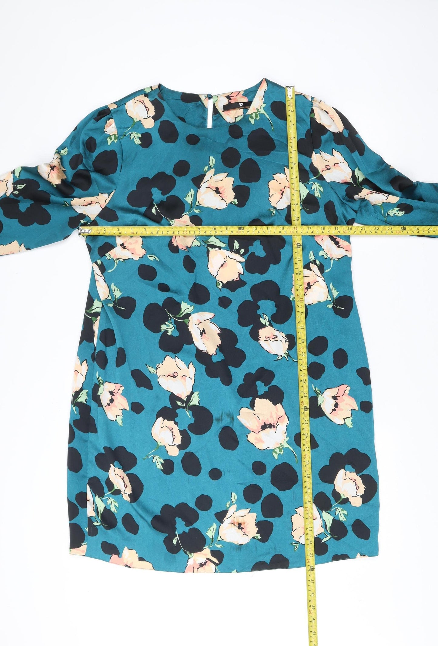 Very Women’s Multicoloured Floral Shift Dress Size 26 Knee Length