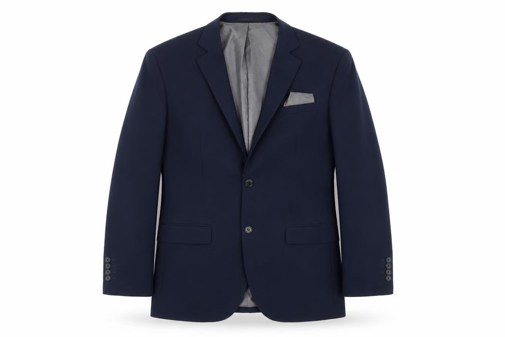 Front view of Next Men’s Blue 38R Regular Fit Tailored Blazer Jacket