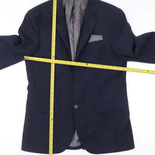 Next Men’s Blue 38R Regular Fit Tailored Blazer Jacket