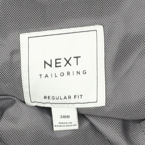 Next Men’s Blue 38R Regular Fit Tailored Blazer Jacket