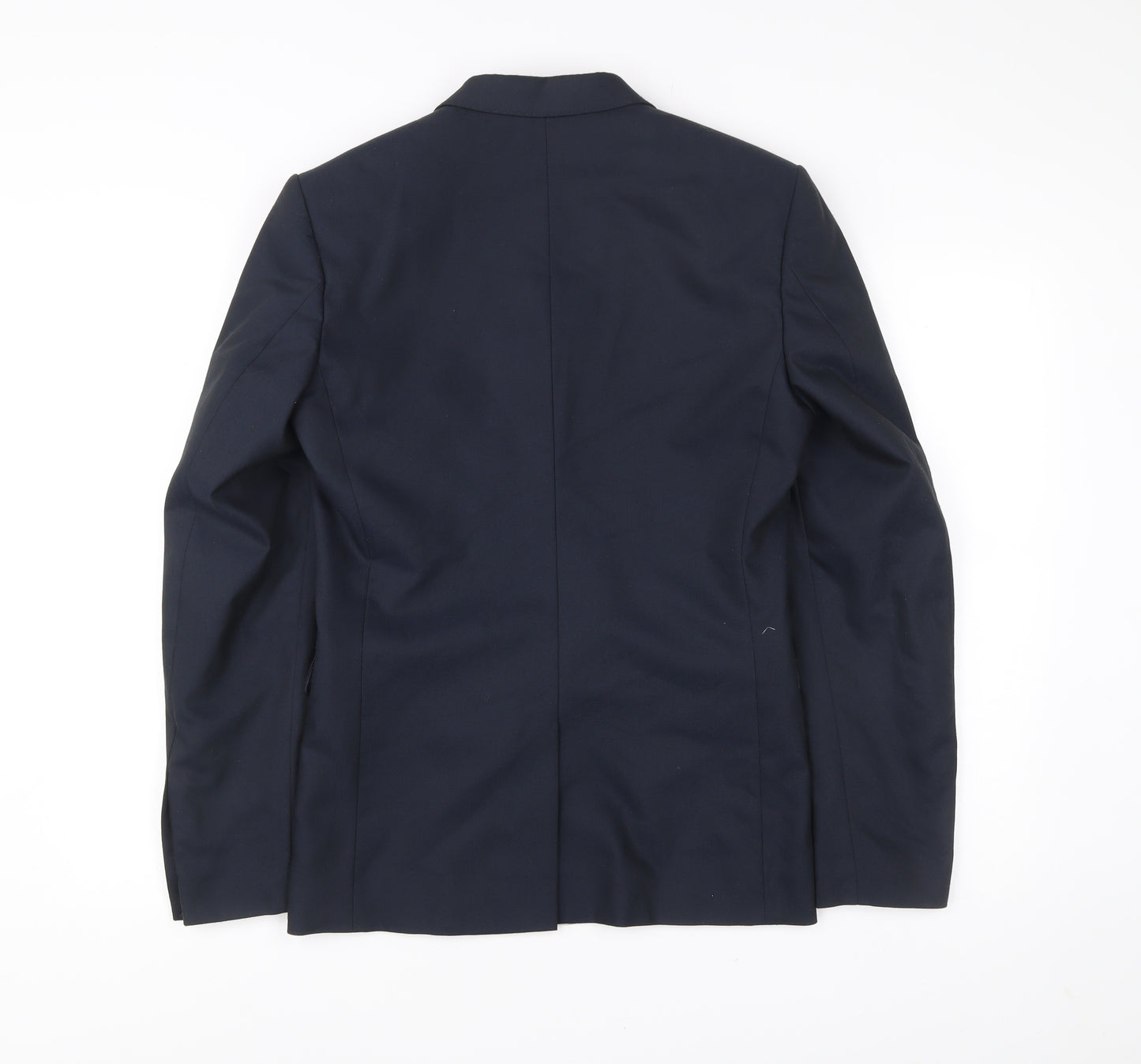 Topman Men’s Navy Blue Slim Fit Suit Jacket Size 36R