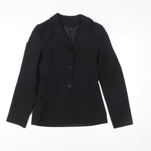BAY Womens Black Blazer Jacket Size 8 Tailored Workwear