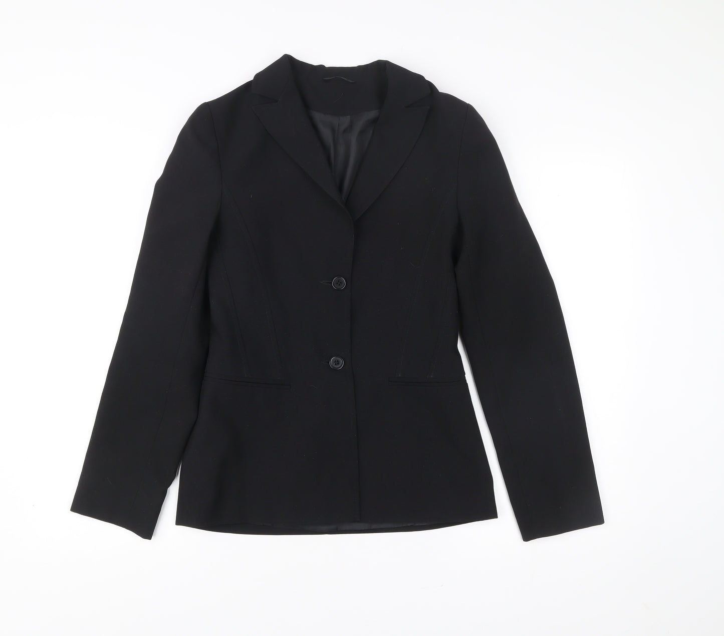 BAY Womens Black Blazer Jacket Size 8 Tailored Workwear