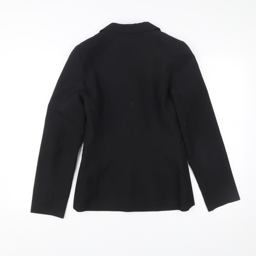 BAY Womens Black Blazer Jacket Size 8 Tailored Workwear