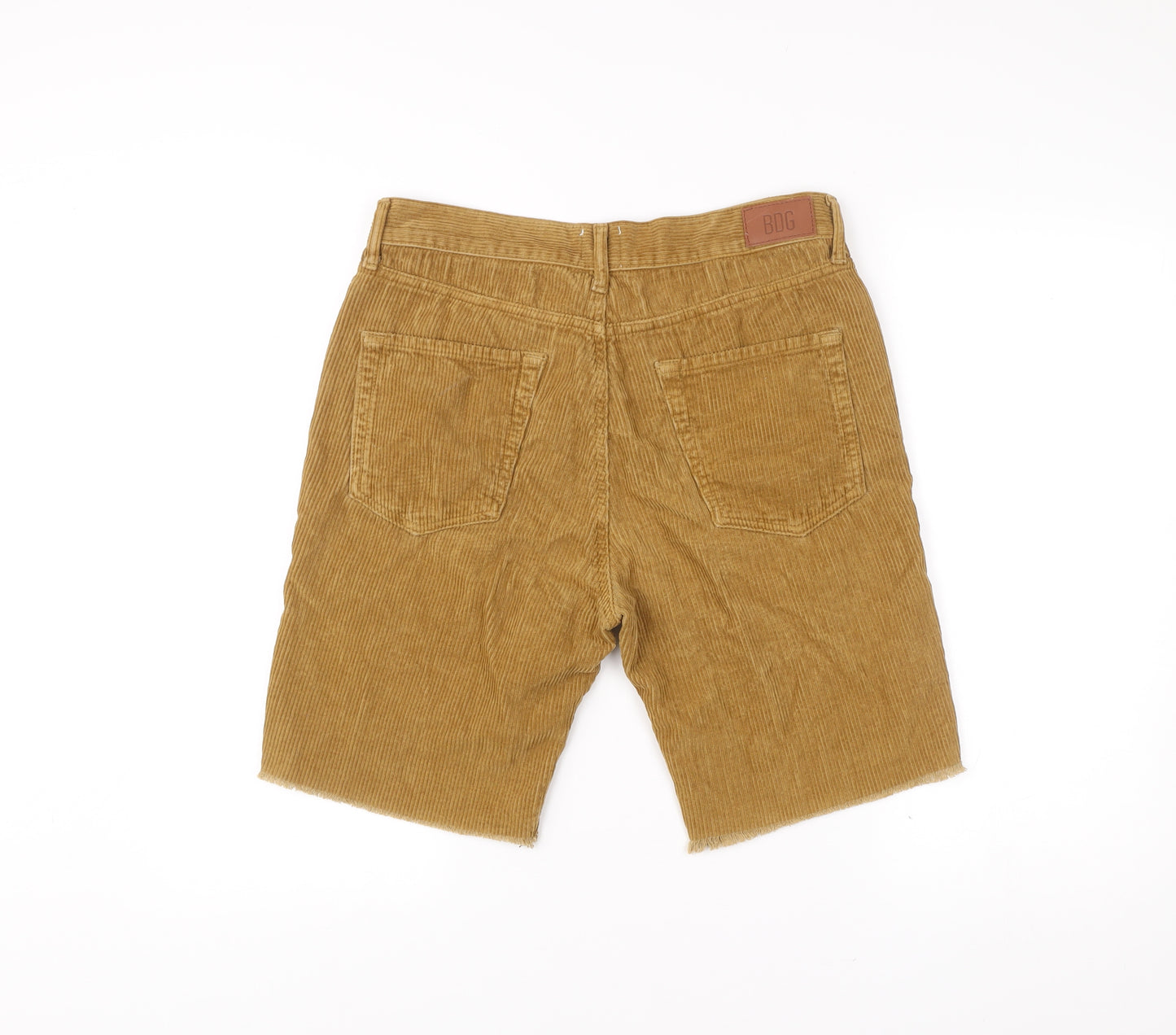 BDG Men's Brown Corduroy Chino Shorts Size 30 Regular Fit