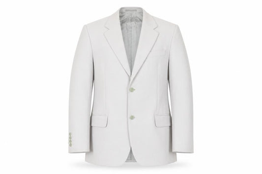 Nicholas Rowe Mens Beige 40 Chest Wool Blend Blazer Jacket