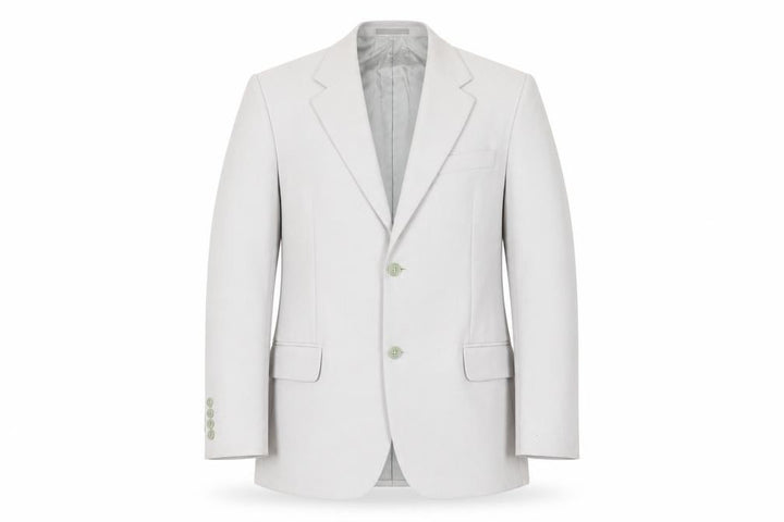 Nicholas Rowe Mens Beige 40 Chest Wool Blend Blazer Jacket