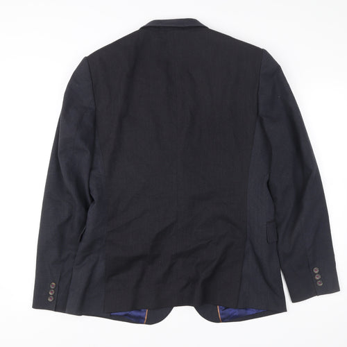 Ted Baker Men's Blue Slim Fit Blazer Jacket Size 4