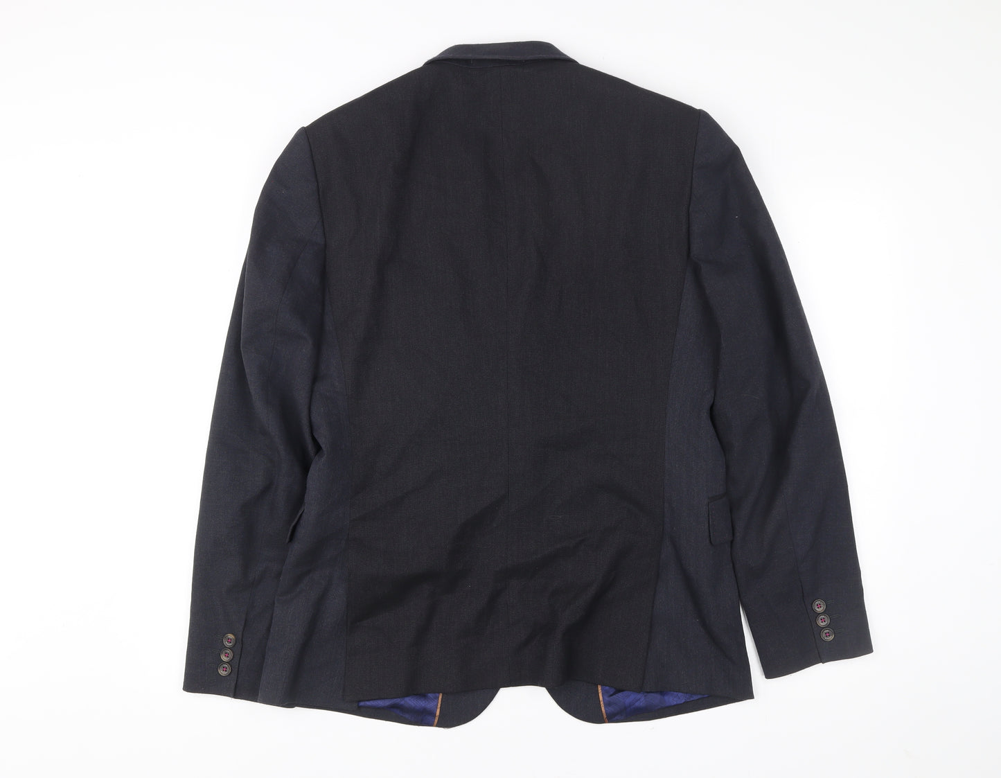 Ted Baker Men's Blue Slim Fit Blazer Jacket Size 4