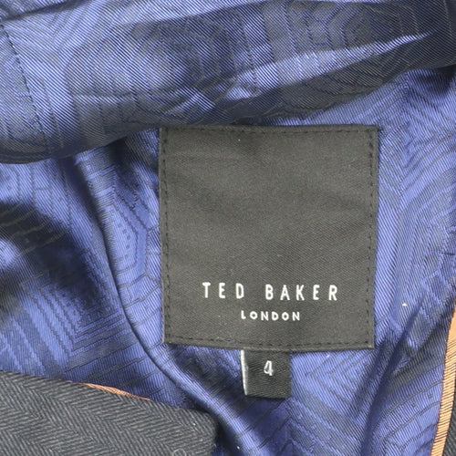 Ted Baker Men's Blue Slim Fit Blazer Jacket Size 4